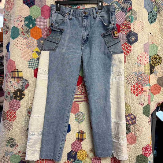"Scout Lace" Jeans – Waist 34" Inseam 29"