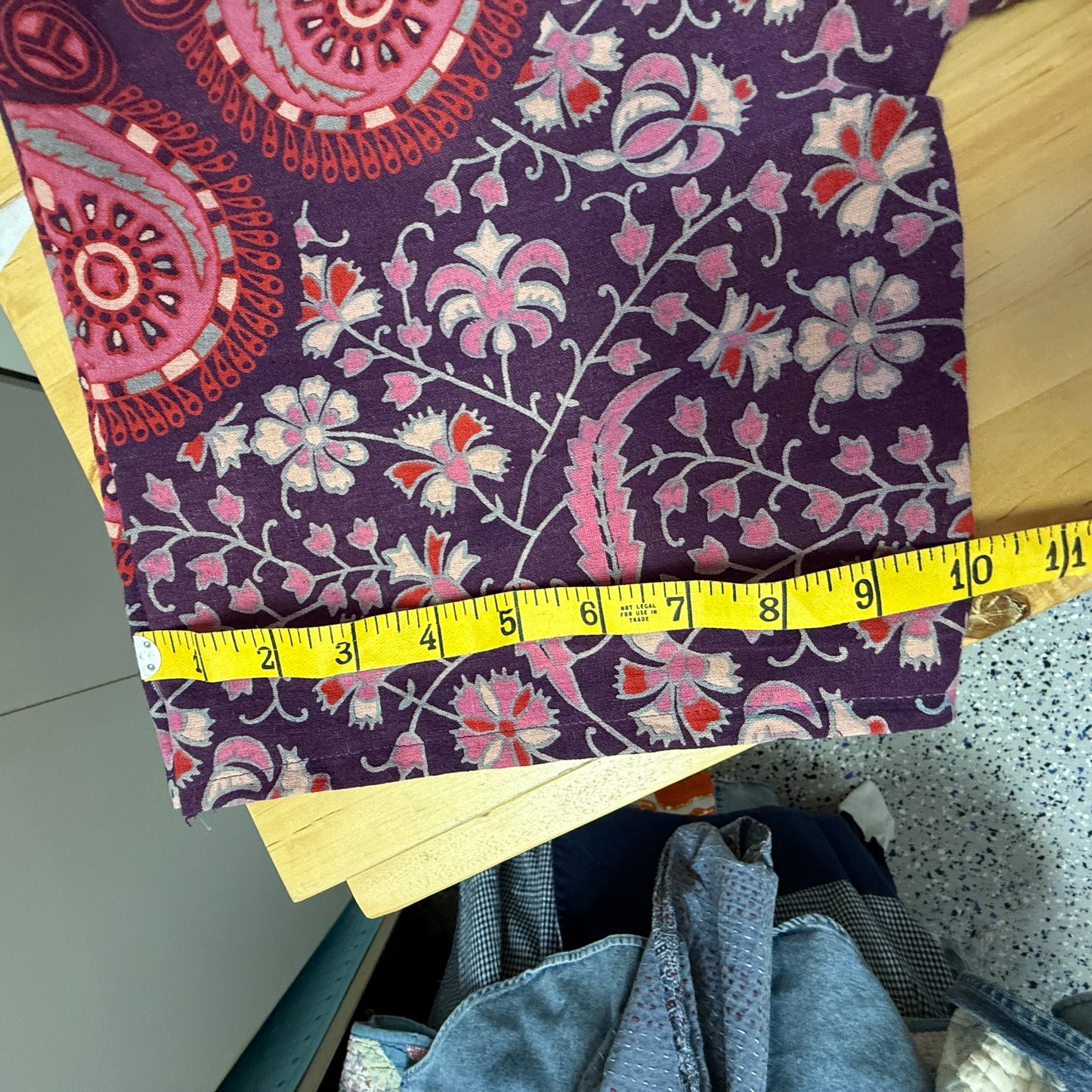 “Bougainvillea Breeze” Upcycled Jacket – One Size