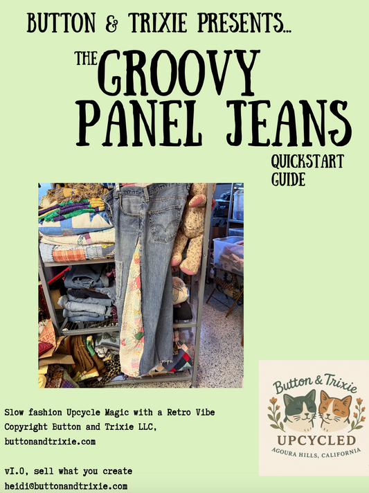 PDF - Groovy Panel Jeans Quickstart Guide and Pattern